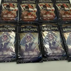 Disney Lorcana The First Chapter TCG Trading Card Game 12 Pack Lot Ready To Ship - Image 3