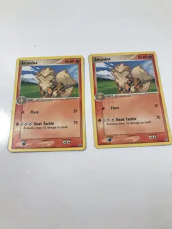 (2) Arcanine 18/112 EX Fire Red & Leaf Green - Rare Pokemon Card - NM Non Holo - Image 2