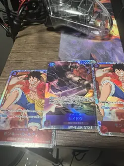 ONE PIECE CARD Lot Luffy Zoro - NM - Romance Dawn Japanese $1 Auction - Image 2