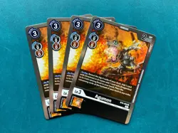 Agumon BT8-058 Playset New Awakening Digimon Card Game x4 - Image 1