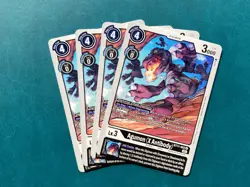 Agumon (X Antibody) BT11-062 Playset Dimensional Phase Digimon Card Game x4 - Image 1