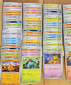 125x Pokemon TCG Mega Evolution Card Lot - Commons Uncommon Rares Reverse Holo B - Image 2