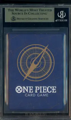 2022-24 One Piece Promoms Japanese OP07109 Monkey D. Luffy Premium Card BGS 10 - Image 2