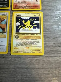Pokemon Wotc Neo Genesis 4 Rare Vintage Card Collection Lot - Image 4