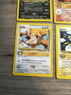 Pokemon Wotc Neo Genesis 4 Rare Vintage Card Collection Lot - Image 5