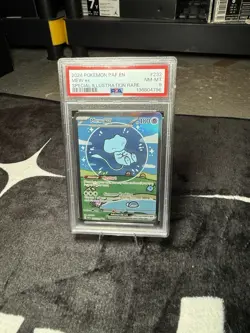 2024 Bubble Mew PSA 8 Paldean Fates Special Illustration Rare Pokemon Card #232 - Image 2