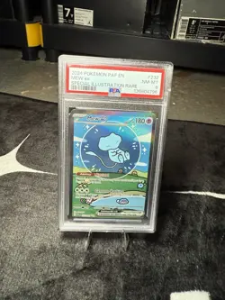 2024 Bubble Mew PSA 8 Paldean Fates Special Illustration Rare Pokemon Card #232 - Image 5