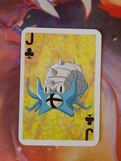 Omastar Jack of Clubs Pokemon 1999 Mini Deck Playing Cards 2.5x1.75in NM - Image 1