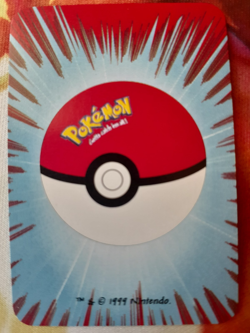 Pokemon Primeape 10 of Diamonds 1999 Mini Deck Playing Cards 2.5x1.75in NM - Image 2
