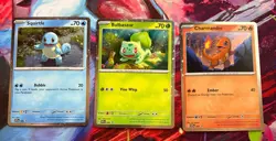 Scarlet & Violet 151 Poster Collection Promos - 3 Cosmo Holo Card Set - NM - Image 1