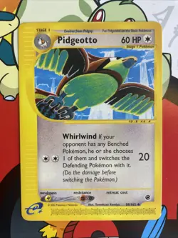 Pidgeotto 088/165 Expedition e-Reader NonHolo Pokemon Card | LP-MP - Image 1