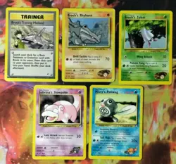 Gym Heros WOTC Vintage Pokemon Card Lot (Read Description) - Image 1