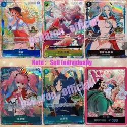 2025 One Piece Chinese Card Game 3rd Anniversary Bonney / Nami / Vivi SR Alt Art - Image 1