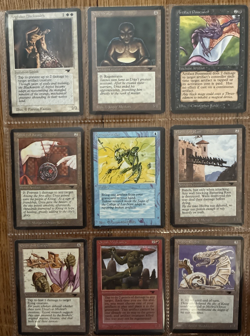 400+ Awesome Vintage Magic The Gathering Alpha Beta Unlimit Arabian Etc Card Lot - Image 3