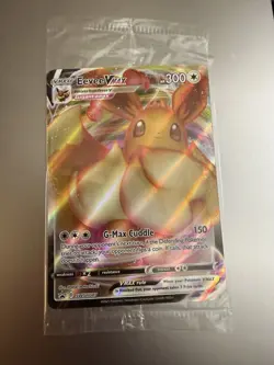 Eevee VMAX SWSH087 SWSH: Sword & Shield Promo Cards Holo - Sealed - Image 1