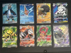 Pokemon TCG Lot 8 EX Full Art Cards from Random Sets All Cards Shown M/NM - Image 1