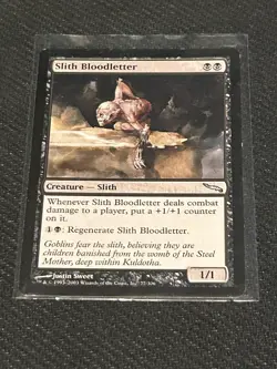 Magic the Gathering Mirrodin Slith Bloodletter - Image 1