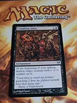 Crumbling Ashes - Eventide - MTG Magic the Gathering - NM - Image 1
