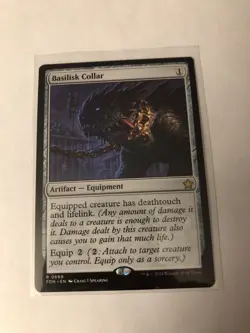 Mint/Near-Mint, English - MTG Basilisk Collar 0669 - Image 1