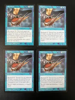 MTG- Capsize x4 - Tempest (One is Foreign) - Image 1