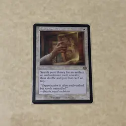 Magic: The Gathering Enlightened Tutor Dominaria Remastered White Rare Instant - Image 1
