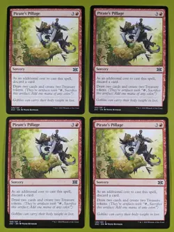 Pirate's Pillage x4 Double Masters 2022 4x Playset Magic the Gathering MTG - Image 1