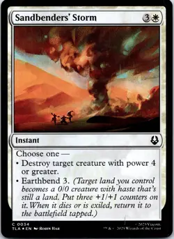 Sandbenders' Storm C Avatar: The Last Airbender 34 NM - Image 1