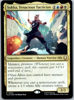 Sokka, Tenacious Tactician R Avatar: The Last Airbender 242 NM - Image 1