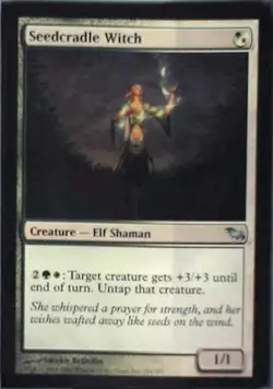 Seedcradle Witch - Shadowmoor: #241, Magic: The Gathering Nm C281 - Image 1