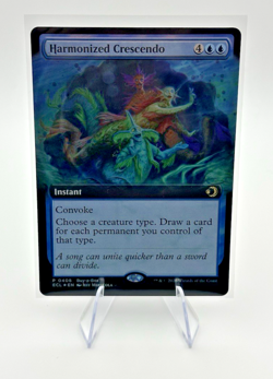 Harmonized Crescendo 0408 Buy A Box Promo Lorwyn Eclipsed MTG Extended Foil NM - Image 1