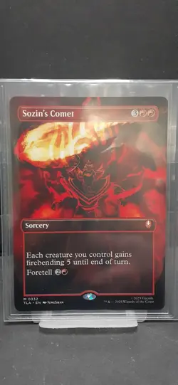 SOZIN'S COMET (BORDERLESS) - MAGIC THE GATHERING AVATAR: THE LAST AIRBENDER TLA - Image 2