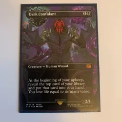 Dark Confidant (Borderless) Regular #334 Final Fantasy FIN Magic MTG - Image 1