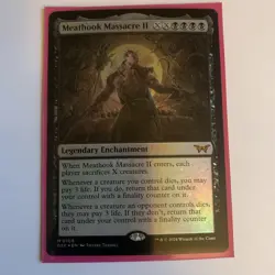 1x MTG Meathook Massacre II (Foil) - Duskmourn: House of Horror (DSK) #108 - Image 1