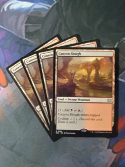 Canyon Slough x 4 | 7% Off 2+ | Duskmourn | NM MTG - Image 1