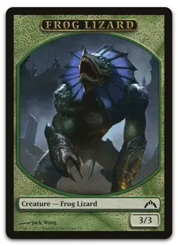 Frog Lizard Token #3 (NM) Gatecrash GTC Magic MTG - Image 1