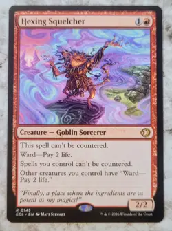 Hexing Squelcher Lorwyn Eclipsed MTG NM - Image 1