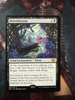 Magic The Gathering Bitterblossom double masters 2022 #69 - Image 1