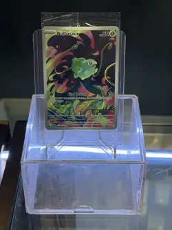 Pokemon TCG Bulbasaur 133/132 Sealed Promo Mega Evolution Stamp Illustration - Image 1