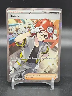Roark 242/182 Paradox Rift Full Art Ultra Rare NM Pokemon Card - Image 1