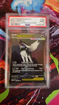 Pokemon TCG Mega Absol EX Sir 180/132 PSA9 - Image 3