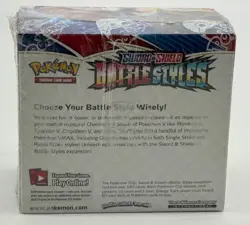 #1 Pokemon TCG Sword & Shield Battle Styles Booster Display Box Sealed - Image 3