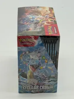 Pokemon TCG Scarlet & Violet Stellar Crown Booster Display Box Sealed - Image 2