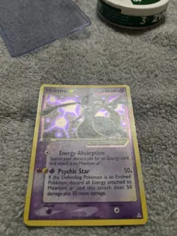 Pokemon TCG Mewtwo ☆ Star Holo 103/110 EX Holon Phantoms 2006 Card by Nintendo - Image 2