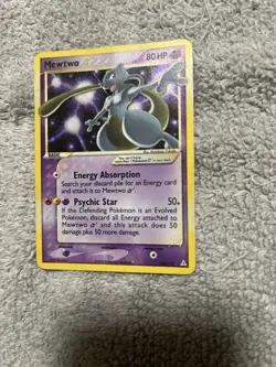 Pokemon TCG Mewtwo ☆ Star Holo 103/110 EX Holon Phantoms 2006 Card by Nintendo - Image 3