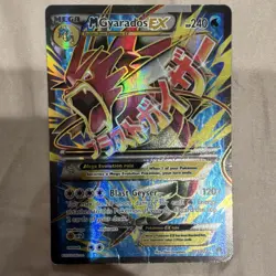 Pokemon M Gyarados EX Full Art Ultra Rare Holo Breakpoint 115/122 English TCG - Image 1