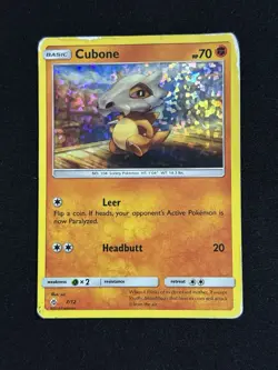 Cubone #7/12 - Pokemon TCG - McDonalds 2018 Promos - Holo - HP - Image 1
