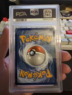 Pokemon Mega Lopunny & Jigglypuff GX Cosmic Eclipse #226 PSA 9 - Image 2