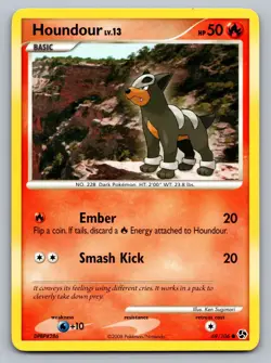 Pokemon TCG Great Encounters Houndour 69/106 - Image 1