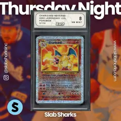 2002 POKEMON LEGENDARY COLLECTION #3/110 CHARIZARD REVERSE HOLO - Image 1