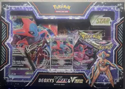Pokemon Deoxys VMAX VSTAR TCG Battle Box Sealed - Image 1